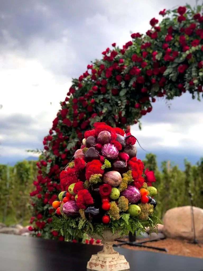 Boda en Mendoza, entre viñedos